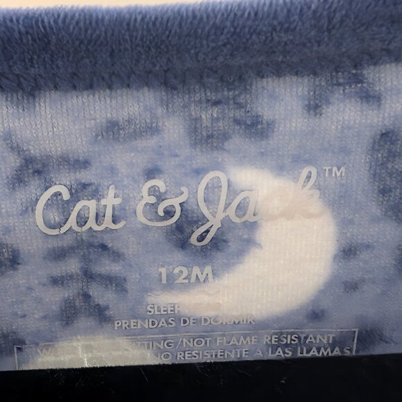 2/$20 💚 Cat & Jack Woodland Fleece Pajama Set | 12M - Picture 8 of 10